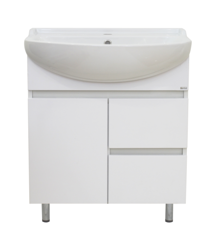 Тумба под раковину Misty Амур Э-Аму01070-0111Я 70х30 напольная цвет белый