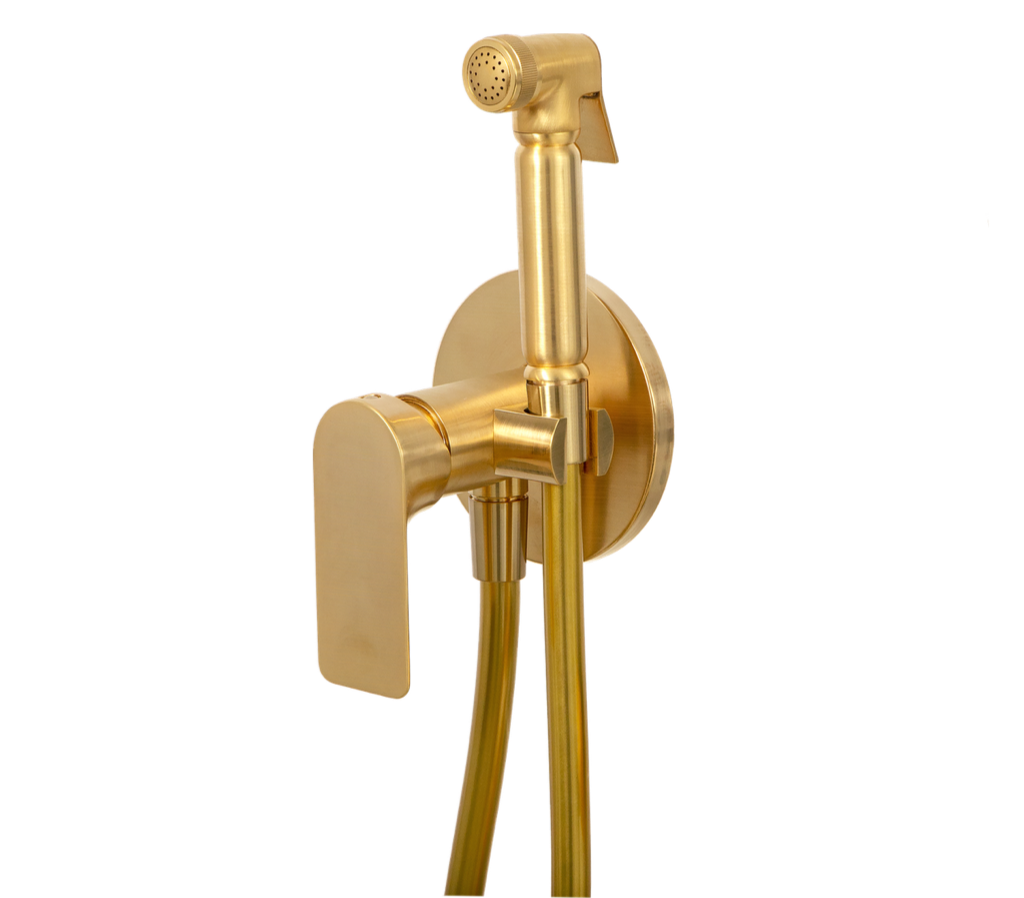 Гигиенический душ со смесителем Remer I65BG золото