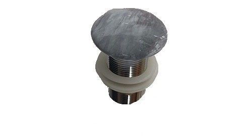 Раковина из сантехнического фаянса CeramaLux K397G124 50х40 накладная цвет серый без отверстий под смеситель - фото 3