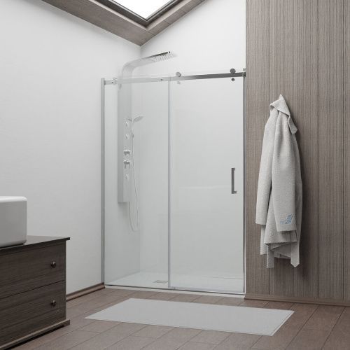 Душевая дверь RGW Tornado 02071418-11 180х195 стекло прозрачное профиль хром