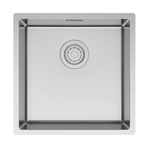 Кухонная мойка Paulmark LASSAN 44 UNI LA44-BS 40х40 цвет нержавеющая сталь поверхность брашированная