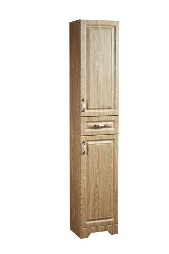 Шкаф-пенал Stella Polar Кармела SP-00000193 40х190 напольный цвет коричневый