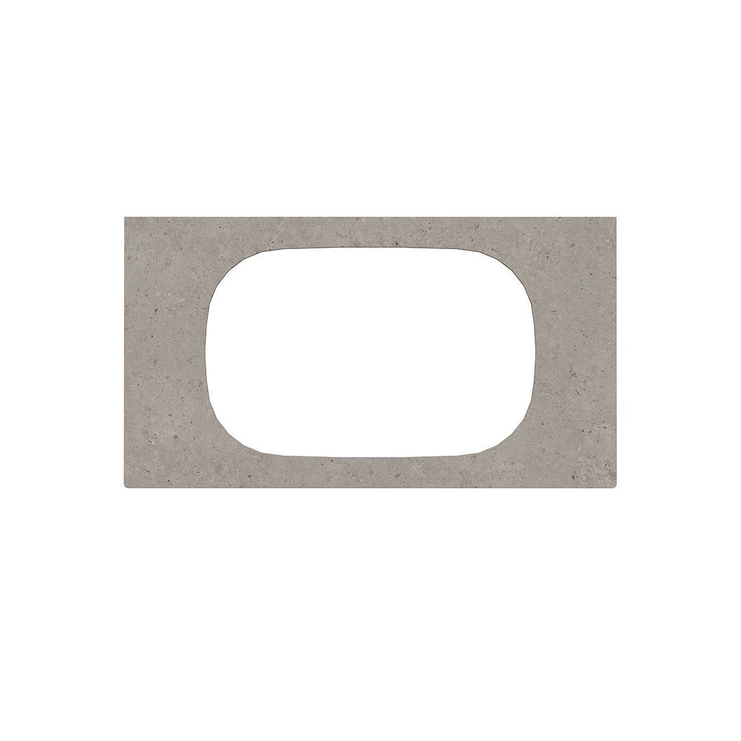 Столешница Kerama Marazzi MAGIA DI VENEZIA MA.2.0.SG519920R\90 90х50 накладная цвет серый