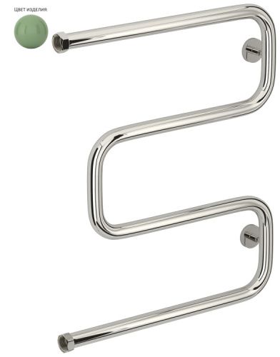 Полотенцесушитель водяной Сунержа Ш-образный 6021-0014-6050 50х60 зеленый