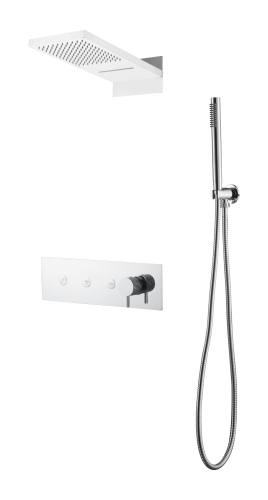 Душевая система Boheme Fusion 130-CR встраиваемая в стену цвет хром