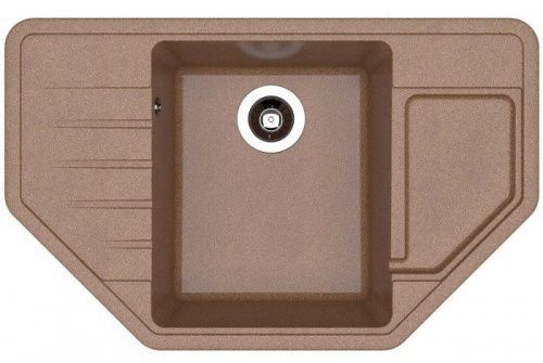 Кухонная мойка Dr.Gans Рио 25.080.C0800.406 80х50 цвет коричневый поверхность матовая