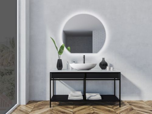 Зеркало с подсветкой Xpertials Duvet Led 84354135-68427 100х100 подвесное