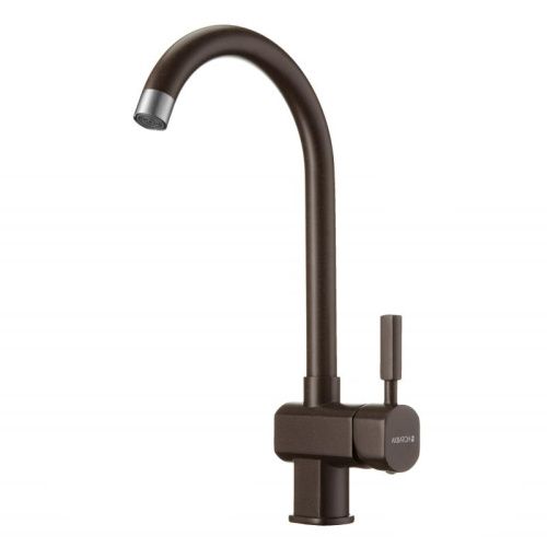 Смеситель для кухни Aquaton Лиам 1AX003FCXX280 на мойку коричневый