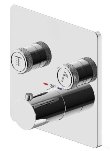 Смеситель для душа Plumberia Selection Psbox PSB2902CR встраиваемый в стену хром