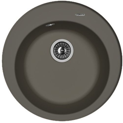 Кухонная мойка Florentina Никосия 20.135.B0510.302 50х50 цвет черный поверхность матовая