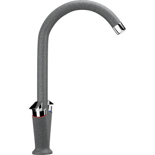 Смеситель для кухни Ulgran Classic U-011-309 на мойку серый