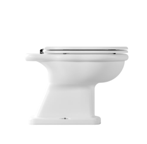 Чаша унитаза приставная Alice Boheme 28210101 цвет белый без сиденья безободковая