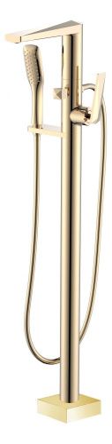 Смеситель Boheme Venturo 389 напольный золото