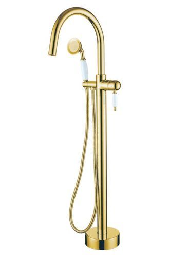 Смеситель Boheme Imperiale 289 напольный золото