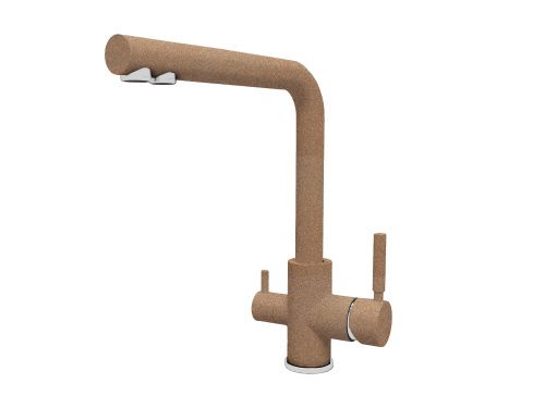 Смеситель для кухни Dr.Gans Акцент 339.06H.2123.406 на мойку коричневый