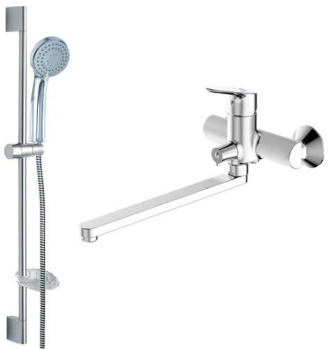 Комплект смесителей Bravat Drop F00409C хром