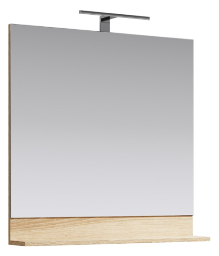 Зеркало с подсветкой Aqwella Y FOS0208DS 80х80 подвесное