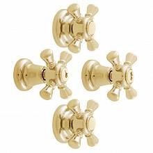 Смеситель для душа RavSlezak MORAVA RETRO MK386KZ встраиваемый в стену золото