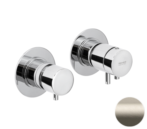 Смеситель для душа Remer X Style XT96XV встраиваемый в стену нержавеющая сталь с термостатом