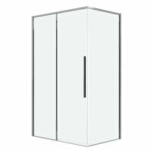 Душевой уголок Grossman Galaxy 120.K33.01.1310.10.00 130х100 стекло прозрачное профиль хром без поддона