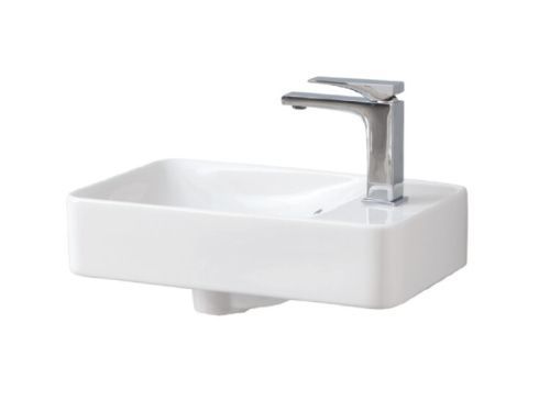 Раковина керамическая Artceram Washbasins LML003 01 00 50х30 подвесная цвет белый 1 отверстие под смеситель