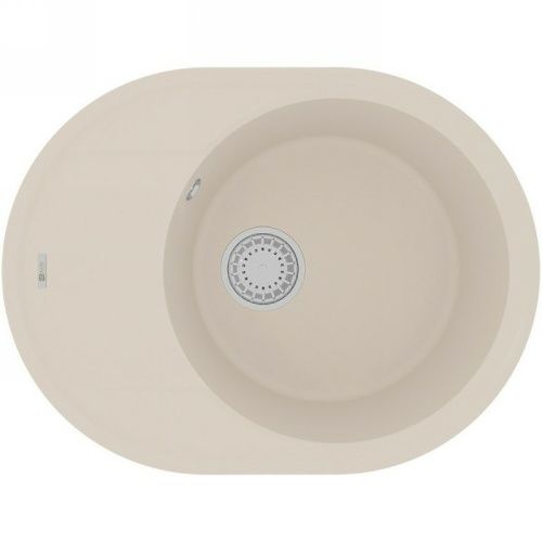 Кухонная мойка LeMark Lacha 620 9910054 60х45 цвет бежевый поверхность матовая