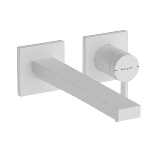 Смеситель для раковины Hansgrohe Tecturis E 73051700 встраиваемый в стену белый