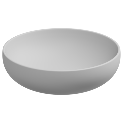 Раковина керамическая GSG Ceramic Design Easy EALAVRO45001 50х50 накладная цвет белый без отверстий под смеситель