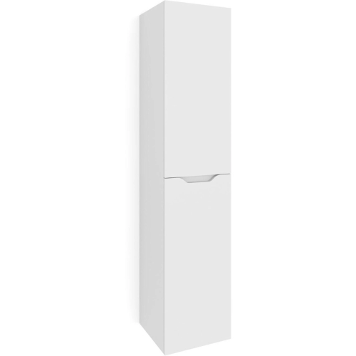 Шкаф-пенал Aquanet Практика 00330461 30х140 подвесной цвет белый