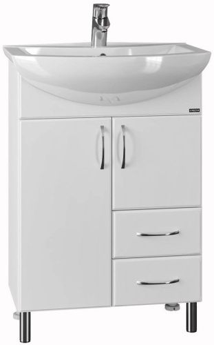 Тумба под раковину СанТа Грация 201020 60х30 напольная цвет белый