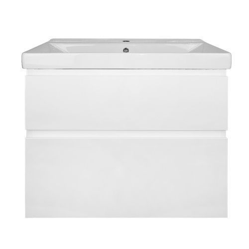 Тумба с раковиной Azario Мила CS00092799 70х50 подвесная цвет белый