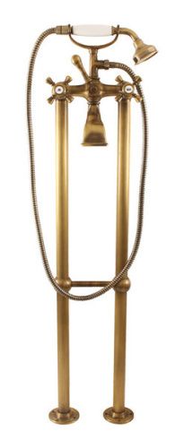 Смеситель RavSlezak MORAVA RETRO MK350.5/2SM напольный бронза