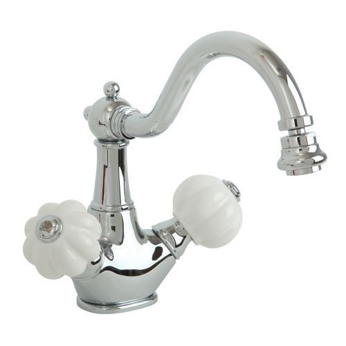 Смеситель Migliore OLIVIA 19003 на биде белый/хром