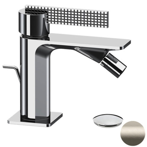 Смеситель Daniel Club ANC604XV на биде нержавеющая сталь