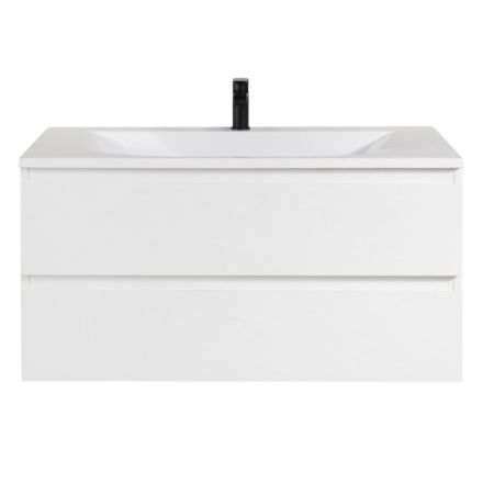 Тумба под раковину Cezares MOLVENO MOLVENO-100-2C-SO-BG 100х50 подвесная цвет белый