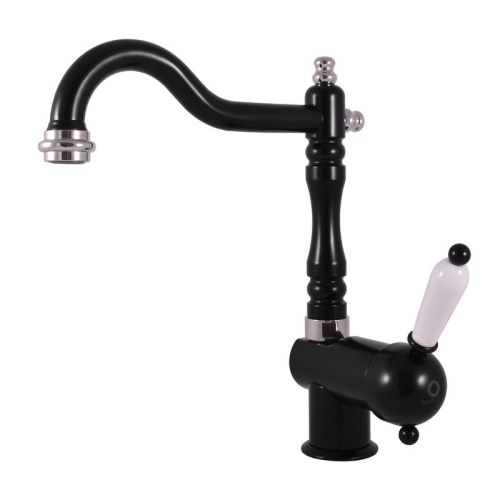 Смеситель для кухни RavSlezak L508.5/8CMATC на мойку черный