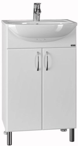 Тумба под раковину СанТа Сити 201068 50х30 напольная цвет белый