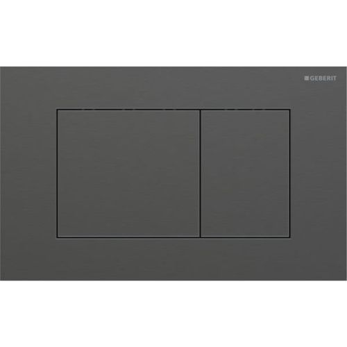 Клавиша смыва механическая Geberit Sigma 115.629.QD.1 цвет вороненая сталь