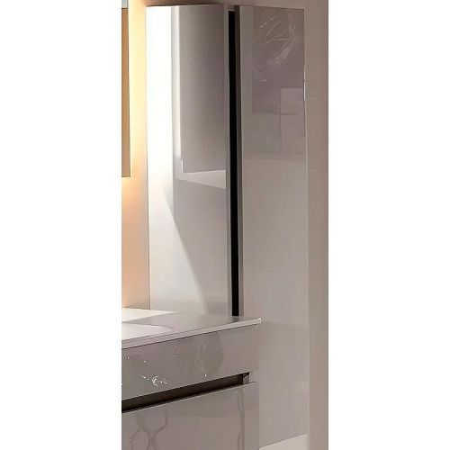 Шкаф-пенал Armadi Art Vallessi 836-C glossy 40х120 подвесной цвет серый