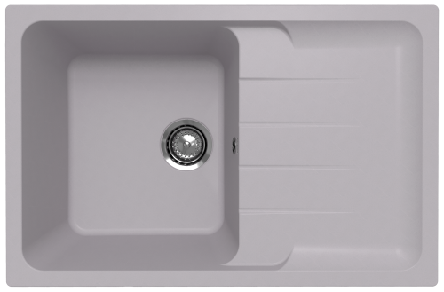 Кухонная мойка Ulgran Quartz Gerda 780-04 80х50 цвет белый