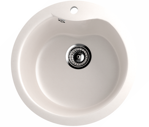 Кухонная мойка Ulgran Classic U-102-331 50х50 цвет белый