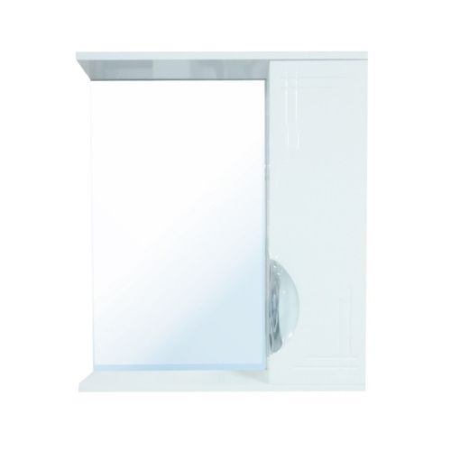 Зеркало-шкаф Loranto Верона CS00060410 60х70 подвесной цвет белый