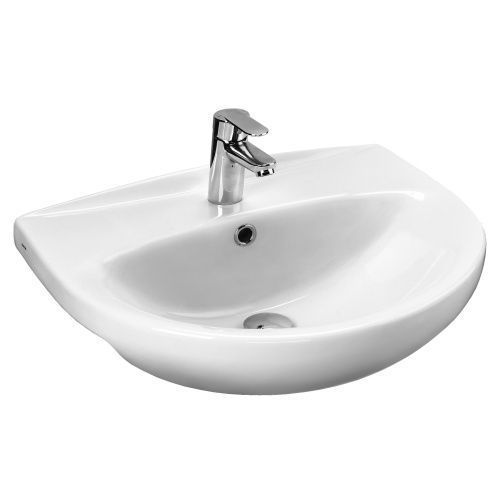 Раковина из сантехнического фарфора Santek Антик WH110186 60х50 накладная цвет белый