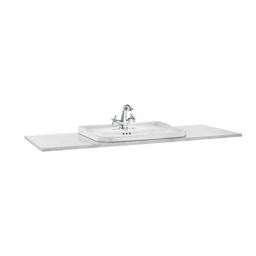 Столешница Roca Carmen 7.8571.4.242.0 130х50 накладная цвет белый