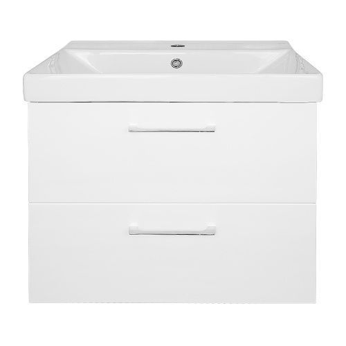 Тумба с раковиной Azario Ника CS00091367 60х50 подвесная цвет белый