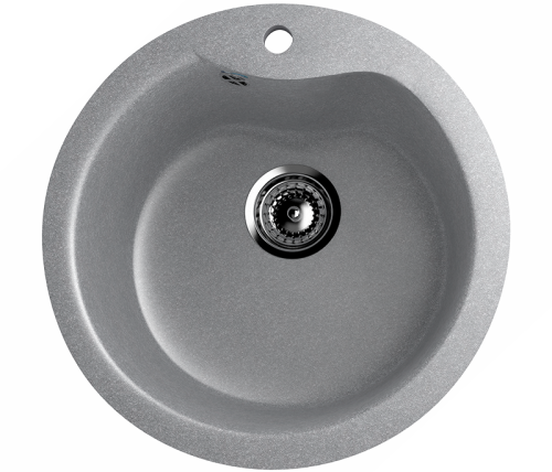 Кухонная мойка Ulgran Classic U-102-342 50х50 цвет серый