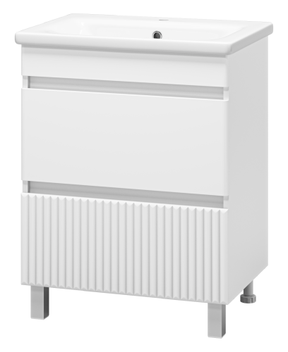 Тумба под раковину Misty Мира П-Мир-01065-012Я 60х40 напольная цвет белый