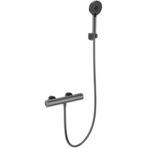 Смеситель для душа Wonzon & Woghand Inn WW-A2006-A-BGG настенный серый с термостатом