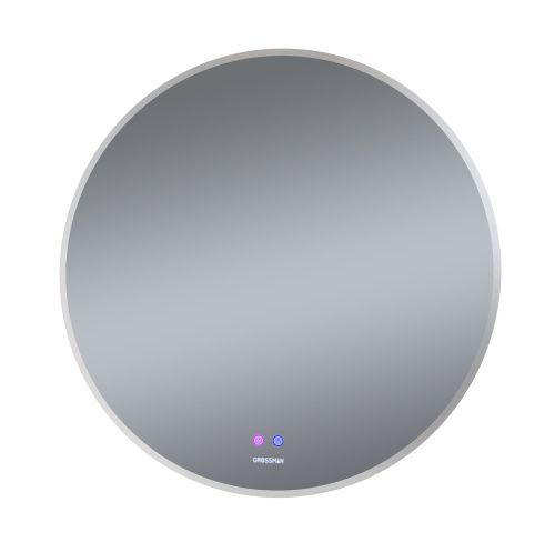 Зеркало с подсветкой и антизапотевателем Grossman COSMO-норма 197070 70х70 подвесное