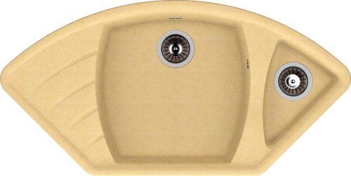 Кухонная мойка Dr.Gans Габи 25.050.E1015.402 100х50 цвет бежевый поверхность матовая